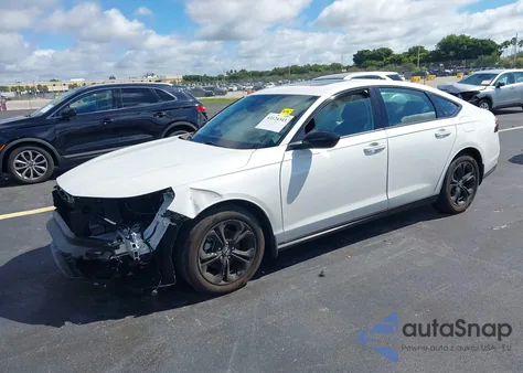 2025 Honda Accord Se z USA, uszkodzony, nr VIN 1HGCY1F4XSA037299